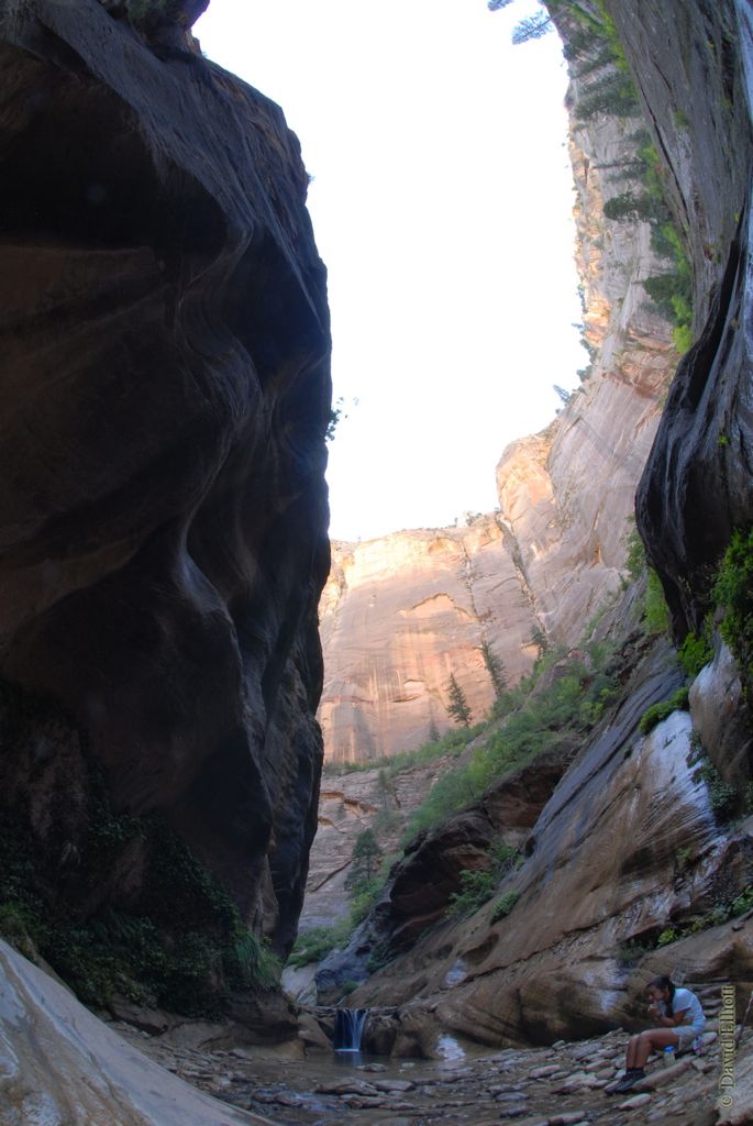 snack in Orderville Canyon