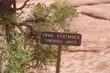 close up of the sign