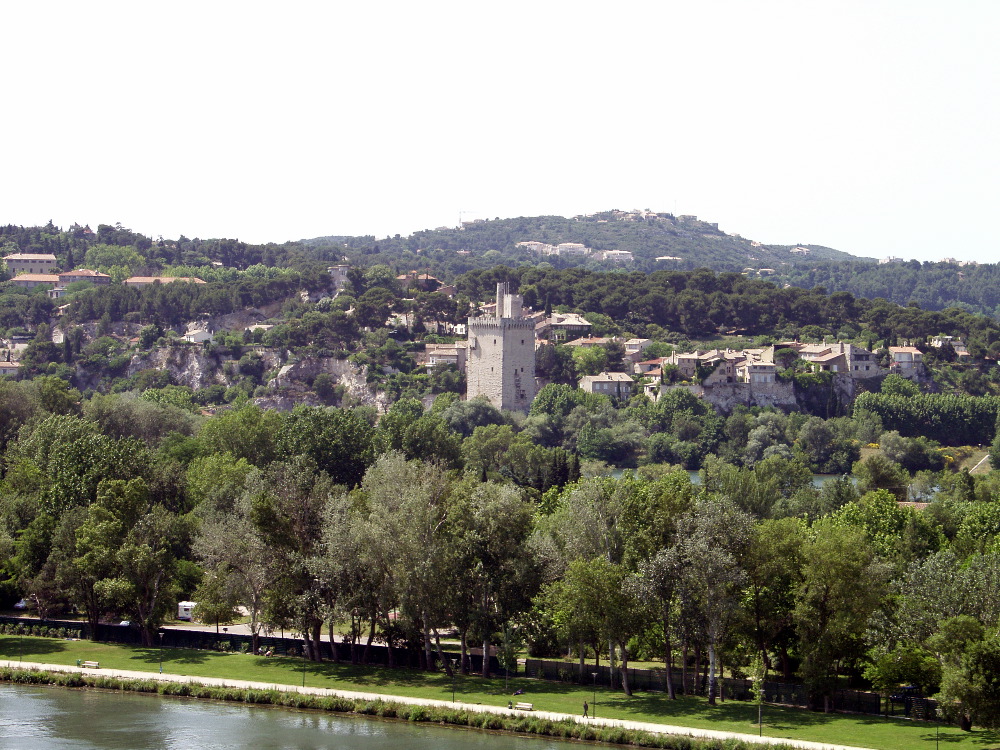 Across from Avignon