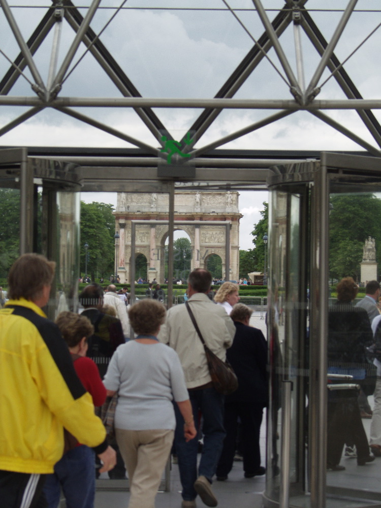 the Louvre