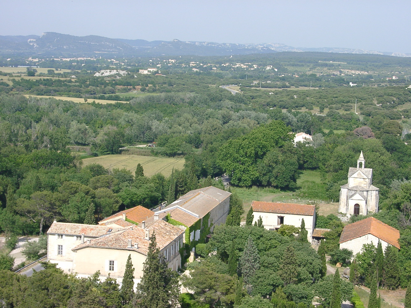 View from Montmajour