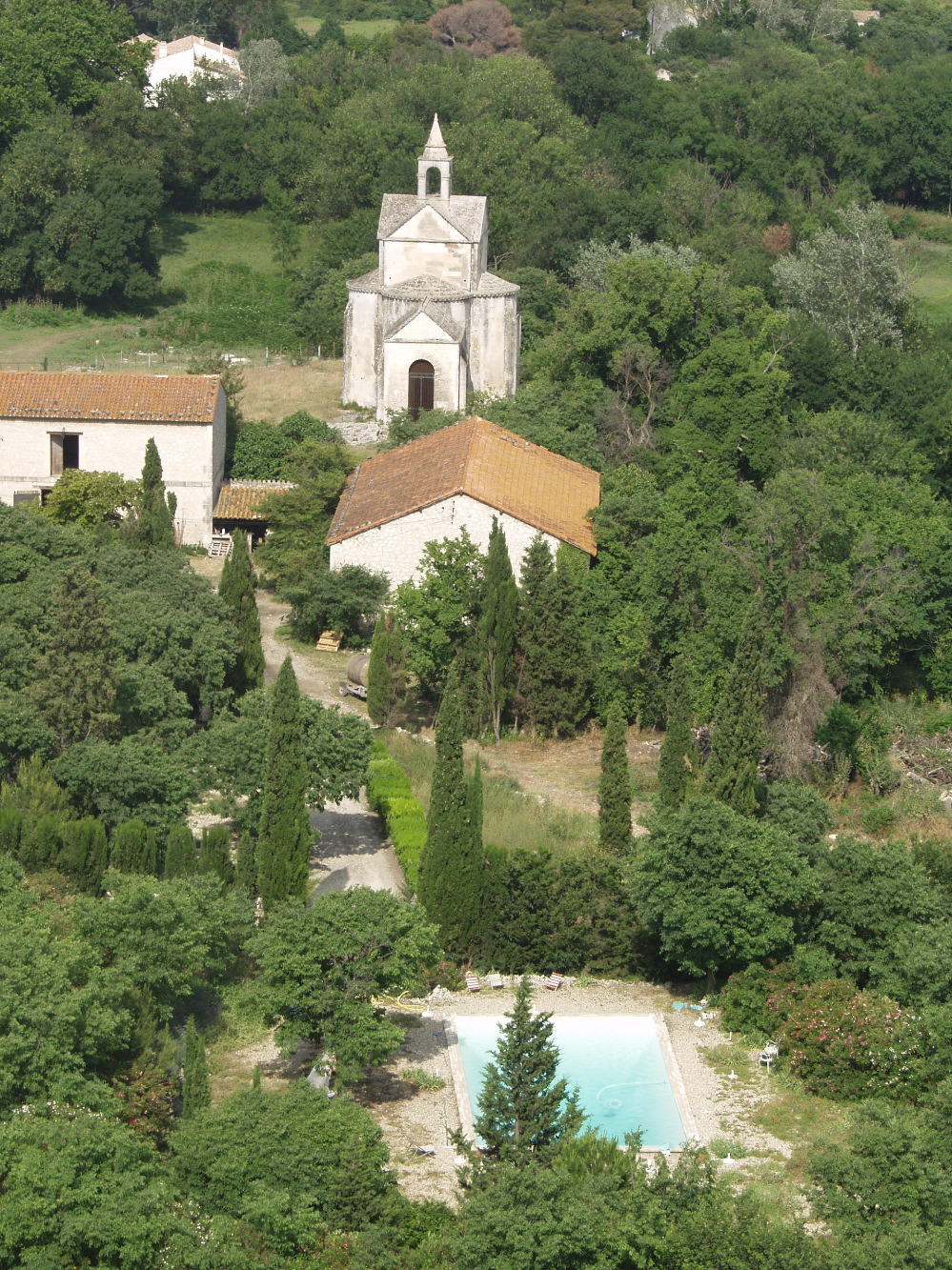 View from Montmajour