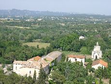View from Montmajour