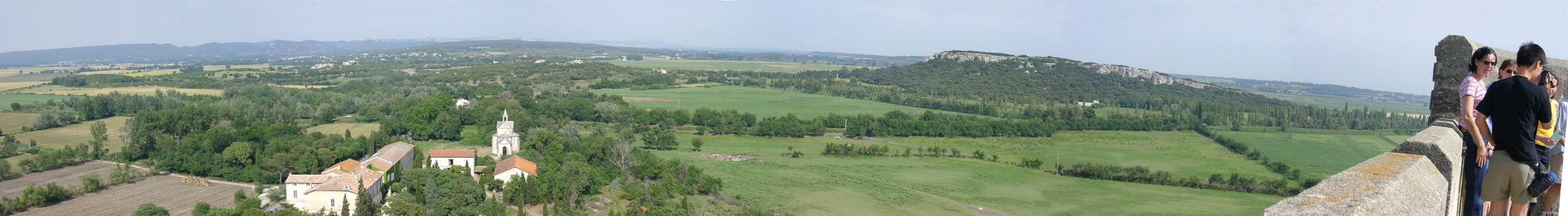 View from Montmajour Tower