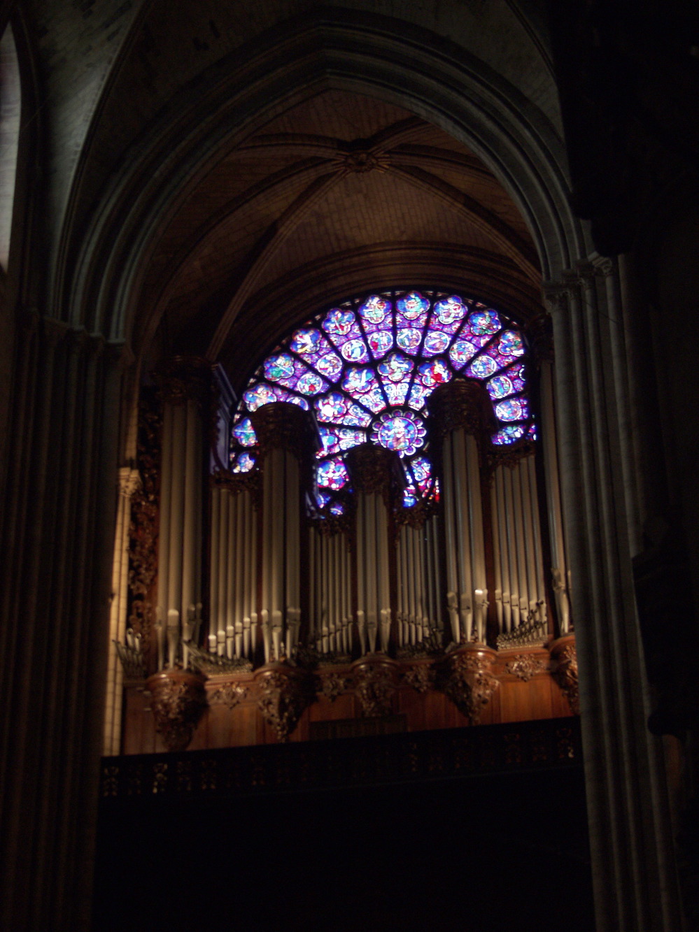 West end of Notre Dame