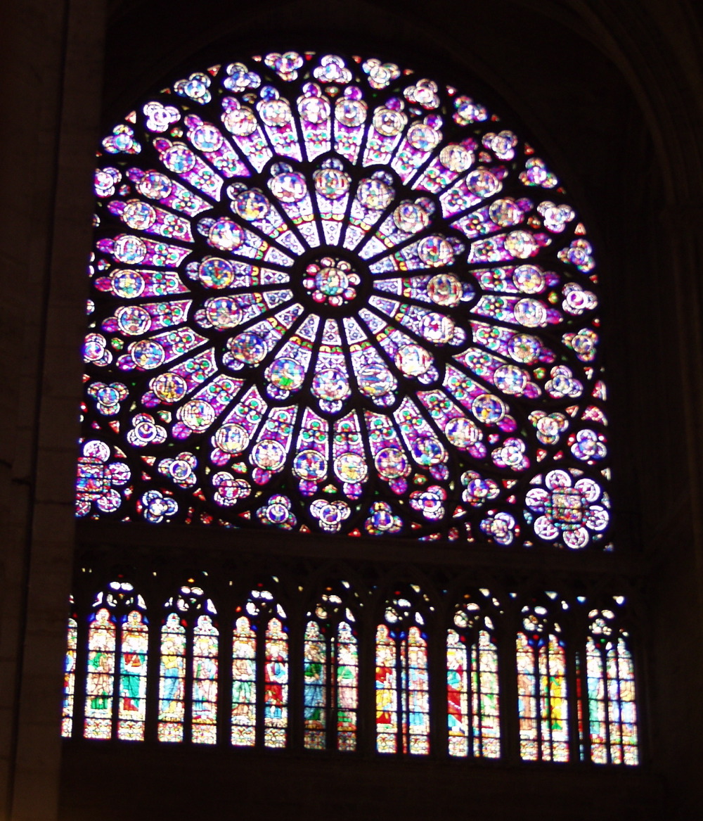 North rose of Notre Dame