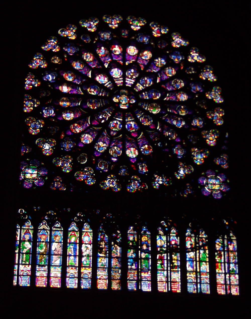 South rose of Notre Dame