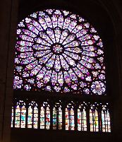 North rose of Notre Dame