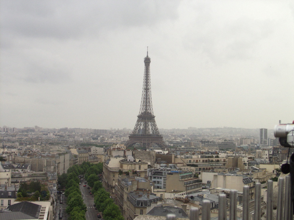 the tower from Triomphe