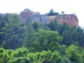 the bluffs of Roussillon