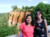 the bluffs of Roussillon