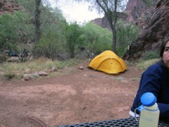 our tent