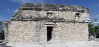 Coba Pyramid top building