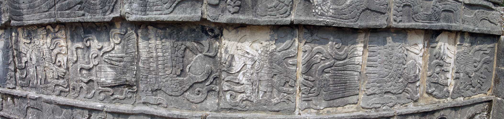Chichan Itza warriors