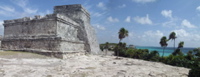 Tulum back of castle